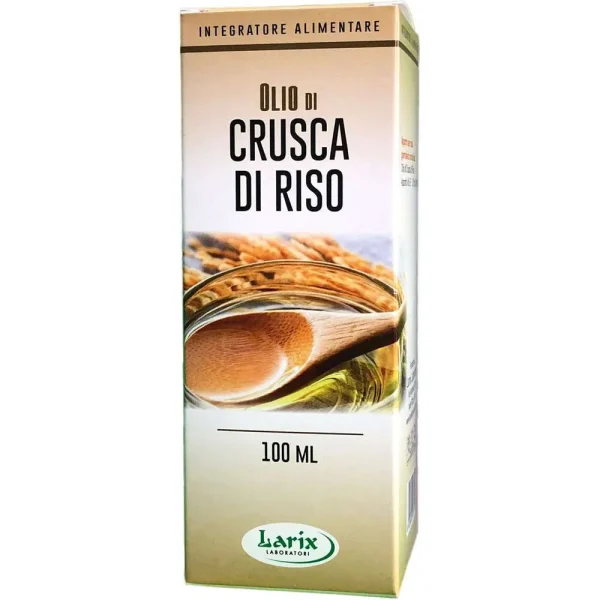 Olio Crusca di Riso Alimentare/Cosmetico 100ml Larix