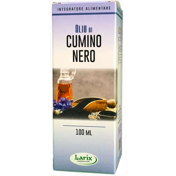Olio di Cumino Nero Alimentare/Cosmetico 100ml Larix